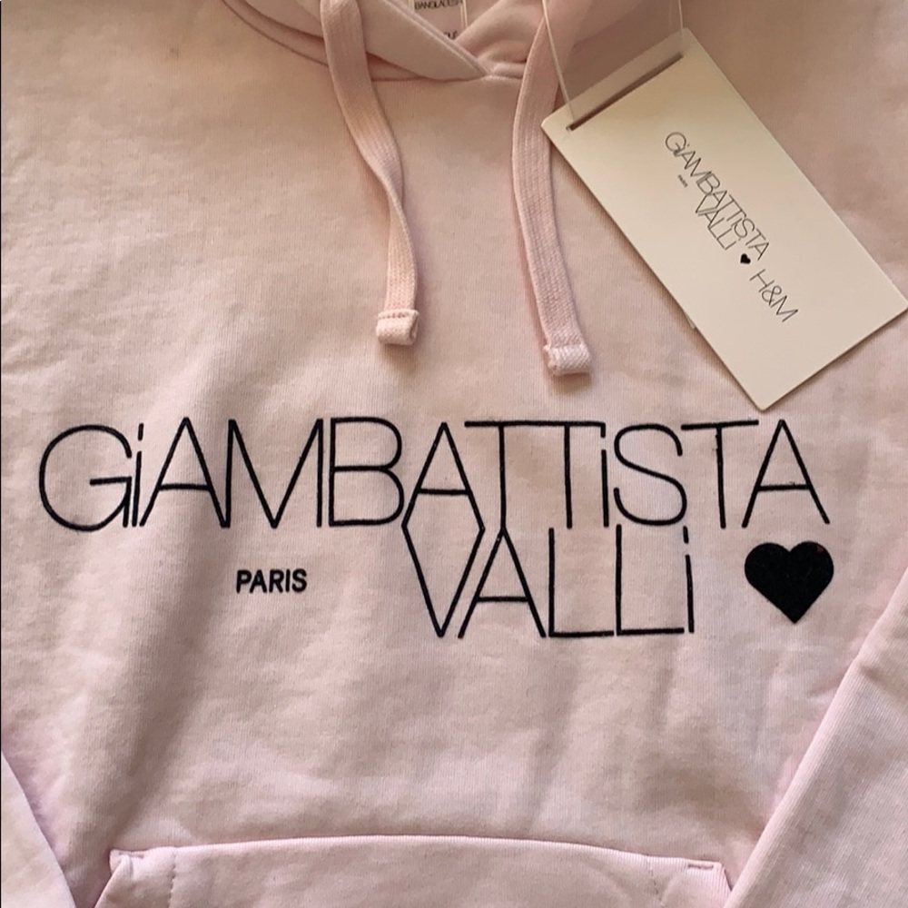 NWT Giambattista Valli x H&M Hoodie Sz XL